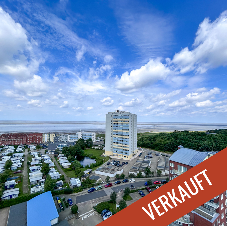 Ferienwohnung in der 13. Etage in Cuxhaven-Sahlenburg